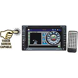 Lanzar 6.5 Double DIN In Dash Touch TFT/LCD Monitor w/ DVD/MP4/SD/AM 