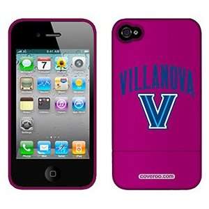  Villanova University Villanova V on AT&T iPhone 4 Case by 