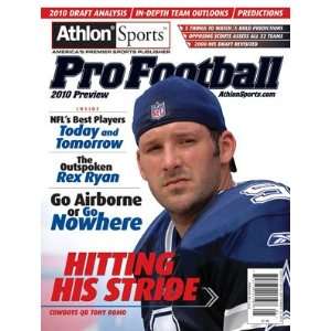  Athlon Sports 2010 NFL Pro Football Preview Magazine 