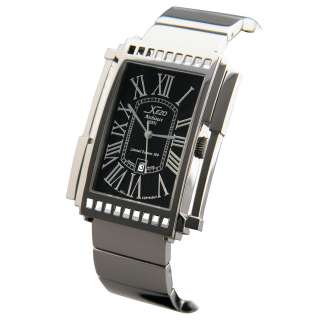 Xezo Mens Architect 2001B Stainless Steel Watch  