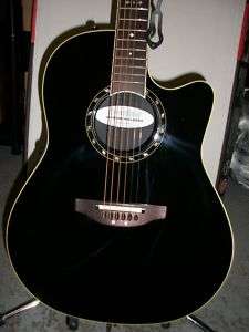   Shallow Balladeer 1861AX 5 Acoustic Electric Guitar + Case  