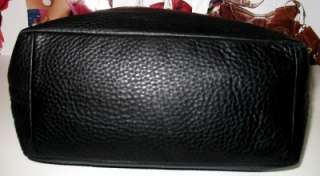   Pebbled Leather Large Duffle Shoulder Tote Bag Purse Handbag 11662