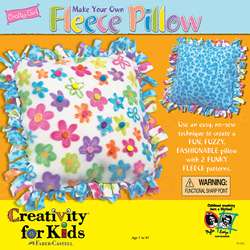 Crafty Girl Make Your Own Fleece Pillow Craft Kit  