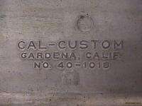 Cal Custom B.B. Ford F.E. Alum. Finned Valve Covers  