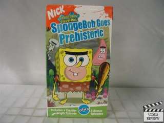 Spongebob Squarepants   S.B. Goes Prehistoric VHS NEW 097368795433 