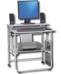 Studio RTA Silver Folding Computer Desk  