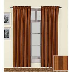 Lexington Rust Curtain Panel Pair (54 in. x 84 in.)  