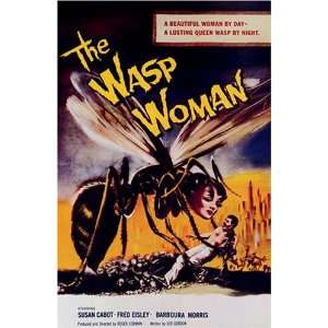  Vintage Science Fiction Horror Movie Poster The Wasp Woman 