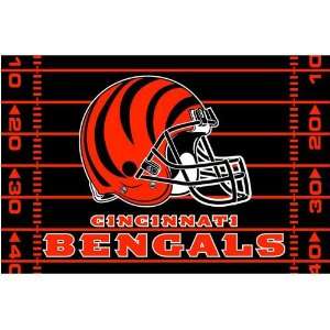  Cincinnati Bengals NFL Team Tufted Rug by Northwest (39 