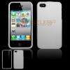 White Cover for Apple iPhone 4S Snap On Phone Case  