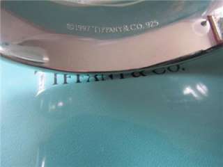 Tiffany & Co.1837 Wide Cuff Sterling Silver Bracelet Lg  