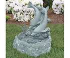 GORGEOUS GRACEFUL DOLPHINS OUTDOOR FOUNTAIN CHECK IT OUT