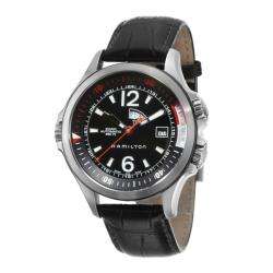   Khaki Navy Stainless Steel, Leather Automatic Watch  