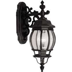Victorian Lantern Outdoor Wall Light Fixture  