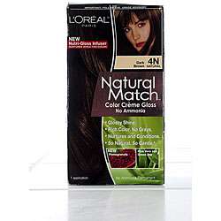   Natural Match #4N Dark Brown Hair Color (Pack of 4)  