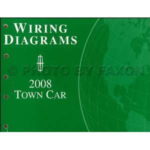   2008 Lincoln Town Car Wiring Diagram Manual Original Lincoln Books