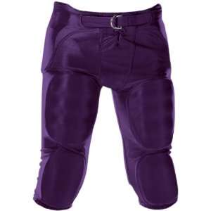  Alleson Youth Dazzle Integrated Football Pants PU   PURPLE 