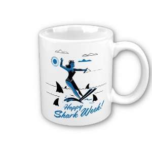  Shark Week Happy Shark Week Ski Mug 