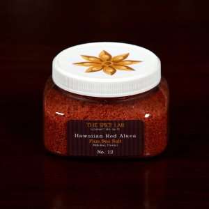 Hawaiian Red Alaea Sea Salt Organic (Fine)   6 Oz Jar   Packaged by 