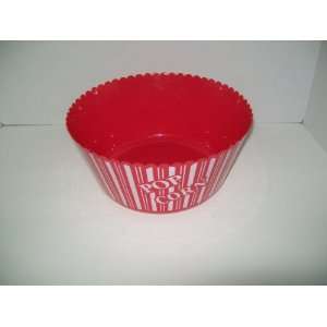  10 Round Popcorn Serving Bowl (Red) 