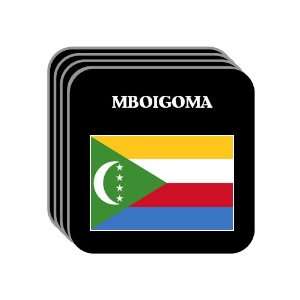  Comoros   MBOIGOMA Set of 4 Mini Mousepad Coasters 