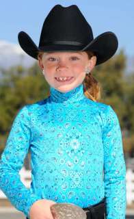 Hobby Horse Toddler Bandanna Blouse   4T Turquoise  