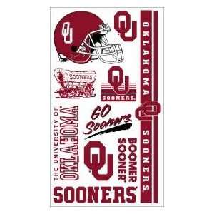  Oklahoma Sooners Temporary Tattoos Easily Removed With 