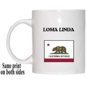  US State Flag   LOMA LINDA, California (CA) Mug 