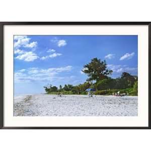  Beach on Sanibel Island, Florida, USA Framed Photographic 