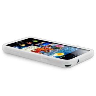 White Silicone Skin Case Cover Accessory for Samsung Galaxy S2 II 