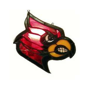  Louisville Cardinals Leaded Stained Glass Suncatcher 