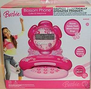 Barbie Blossom Caller ID Telephone with Barbie Melody  