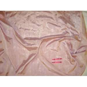  72 Wide Dusty Rose Moire Drapery or Tablecloth Fabric 