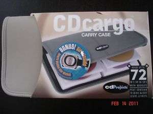 CD DVD GAME HOLDER Cargo ORGANIZER CASE STORAGE + Bonus  
