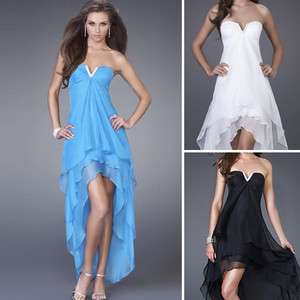   Ball Evening Cocktail Party Chiffon Dress Gown Charming& sexy  