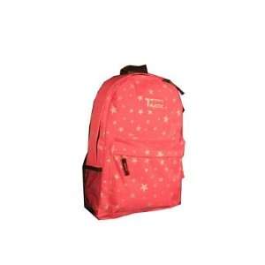  Hip Pink School Backpack with Stars 