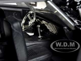   24 scale diecast model car of 1967 chevrolet camaro ss soft top black