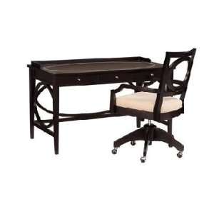  Dec O Collection Brown Leather Desk Sitcom Furniture Home Office 
