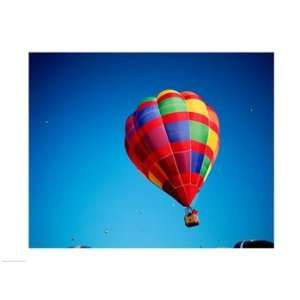  Low angle view of hot air balloons in the sky, Albuquerque 