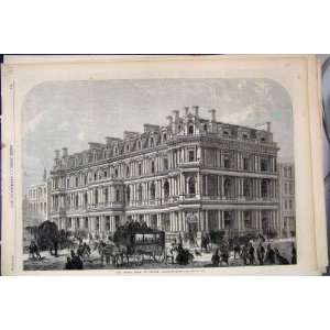  1866 Union Bank Chancery Lane London Horse Carriage