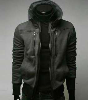mencloth3 New Fashion Coat Mens Jacket Slim Stylish Top Designed Hoody 