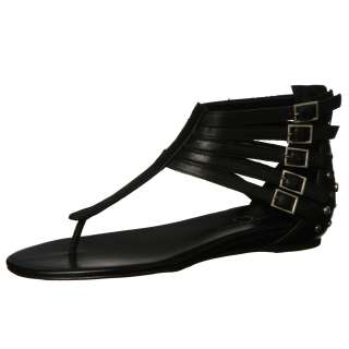 Jessica Simpson Womens Danson Black T strap Sandals  