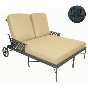 Windham Castings Savannah Tailored Back Deep Seating Double Chaise 