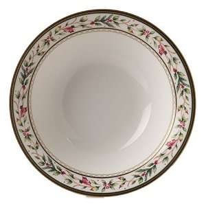 Fitz & Floyd Winter Holiday Serving Bowl 