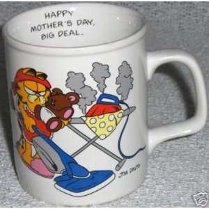  Vintage Garfield The Cat HAPPY MOTHERS DAY Mug (1978 