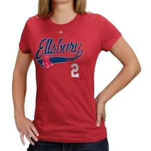   Jacoby Ellsbury Ladies Red Lead Role Player T shirt