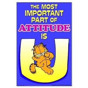  Most Important Garfield Humor Large Poster by  