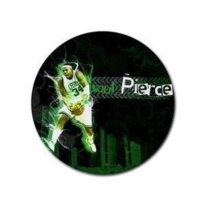    Boston Celtics Paul Pierce Round Mouse Pad
