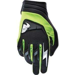  Thor Motocross Phase Gloves   Medium/Green Automotive
