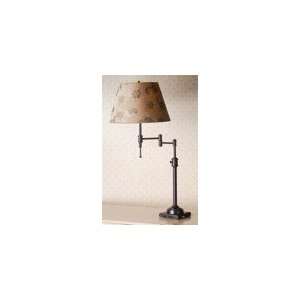 State Street Collection 1 Light Swing Arm Table Lamp with Carla Floral 